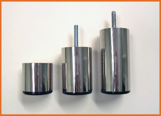 Leg Stainless Steel Round